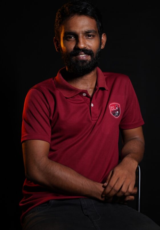 Adrian Beschi Freestyler Footballer FC Marina Football Academy Founder Chennai Marine Engineer AMET University